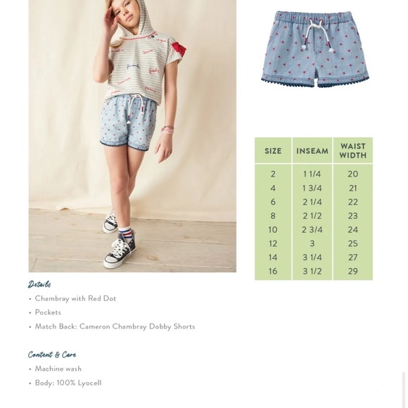 matilda jane shorts enchanted garden 2022 - Picture 6 of 7